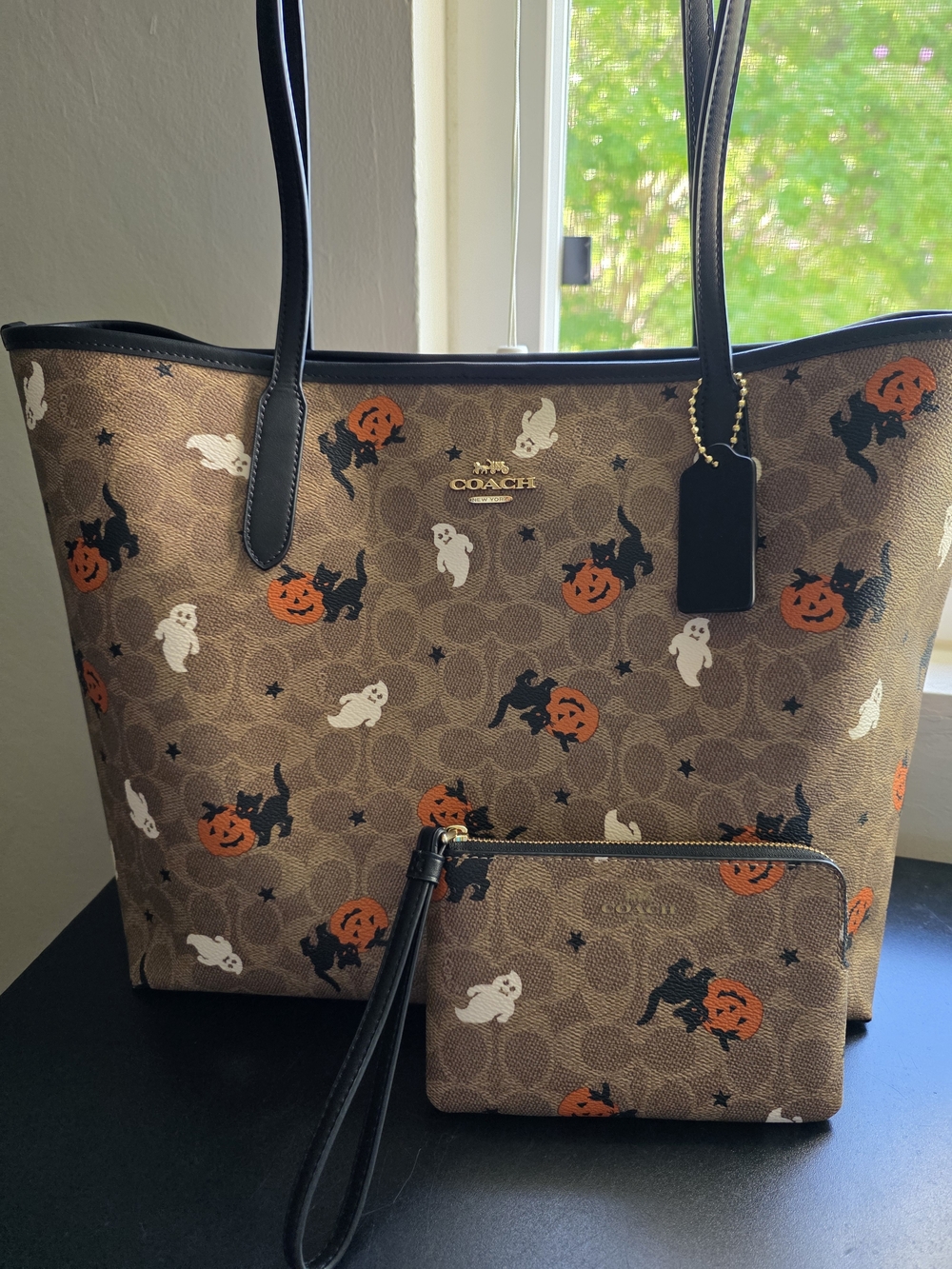 Coach City Tote And Wallet
